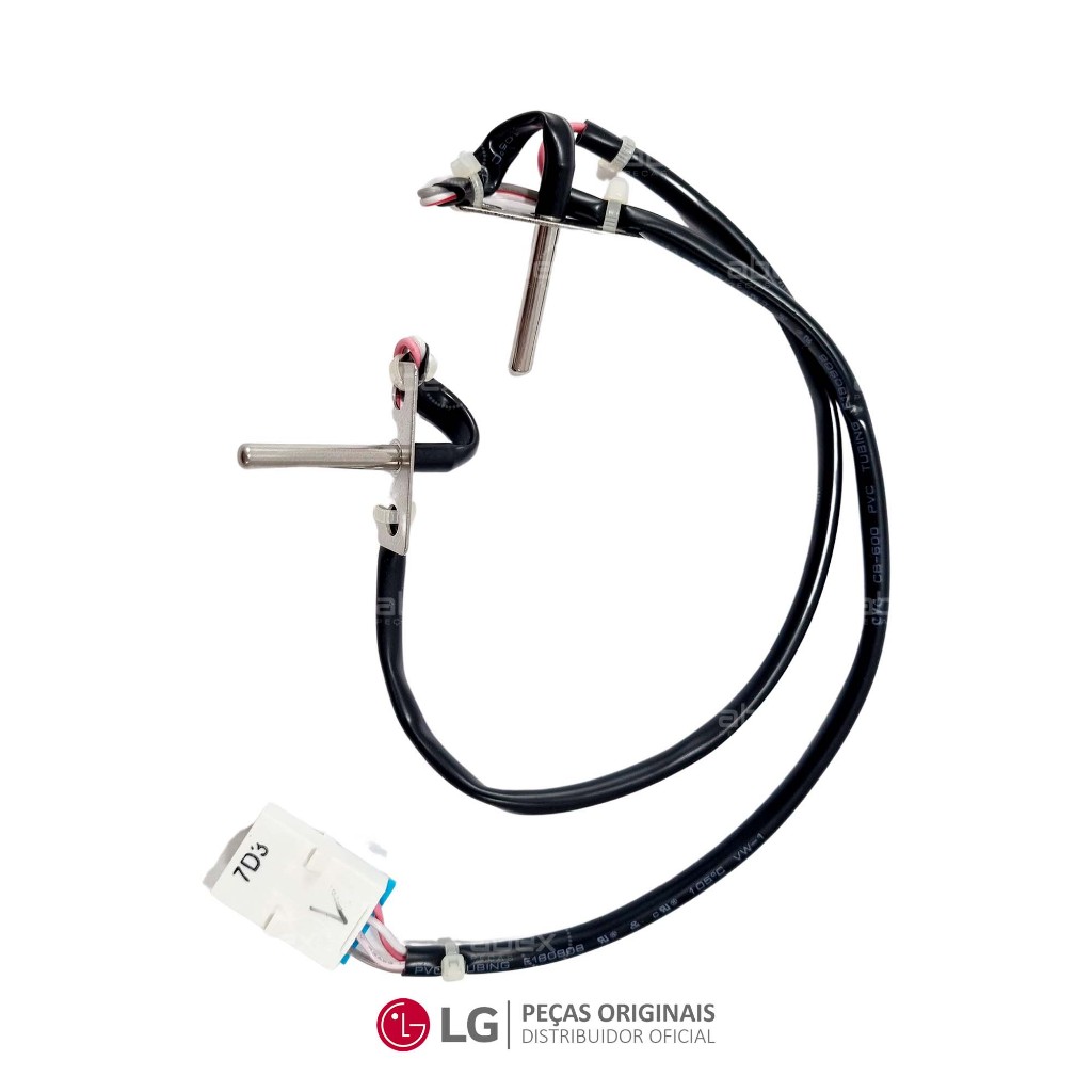Sensor Termistor Duto Secagem para Lava e Seca LG WD-12320 WD-1250 WD-12596 6322FR2046H Original