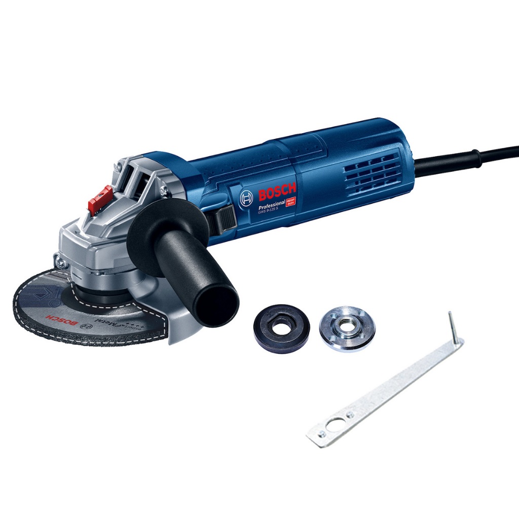 Esmerilhadeira Lixadeira Angular Com Regulagem 900w GWS 9-125 S 60hz Bosch Azul em Oferta na Shopee