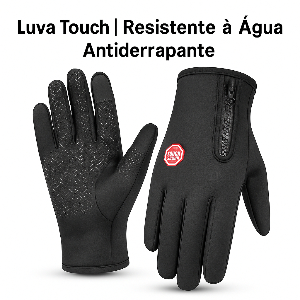 Luva Motoqueiro Impermeável Frio E Chuva TAM/ÚNICO