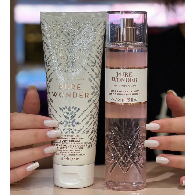 Pure Wonder – Hidratante Corporal + Body Splash (1 ou 2 Unidades) Envio Imediato