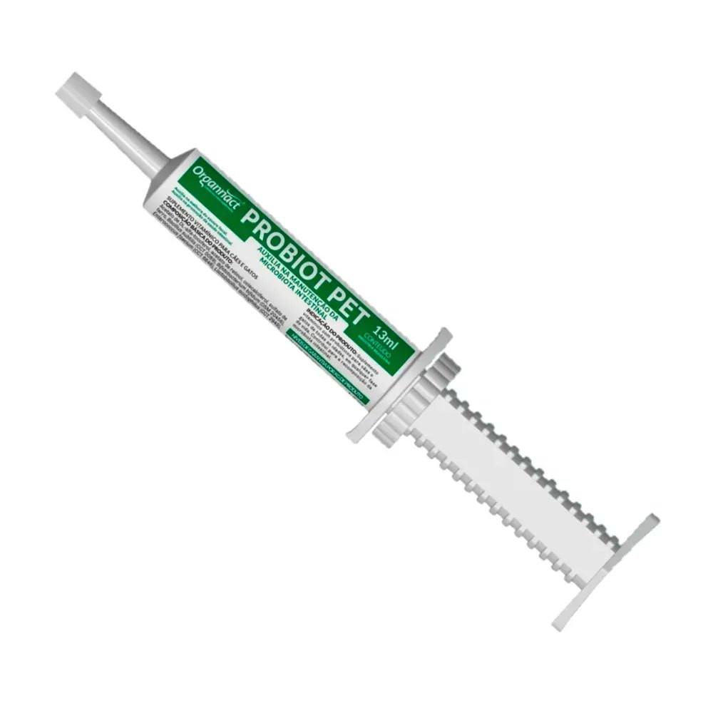 Suplemento Probiot Pet Para Cães e Gatos Organnact 13ml em Oferta na Shopee