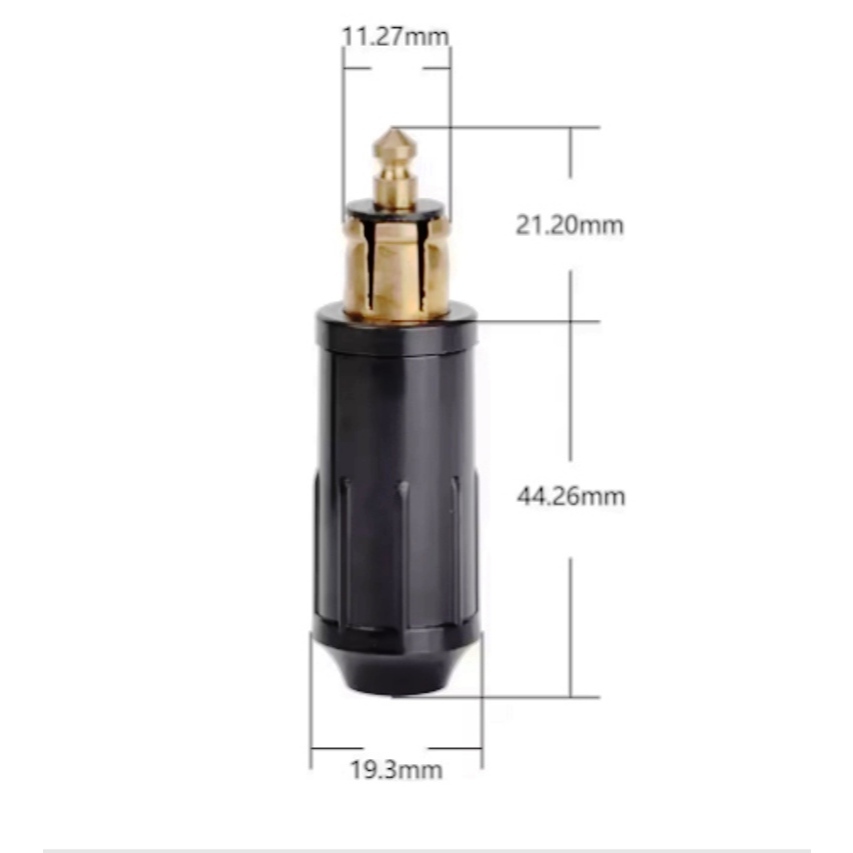 CONECTOR TIPO HELLA PARA ACESSÓRIOS DE MOTOS EUROPÉIAS BMW TRIUMPH APRILIA E ETC