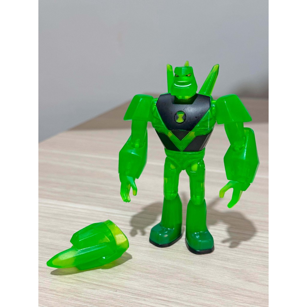 Boneco Diamante Fora do Omnitrix Ben 10 Playmates Toys Original Usado