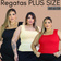 Blusa Regata Regatinha Decote Quadrado Plus Size Veste 44 ao 54 Ribana Moda Feminina Tendência Verão