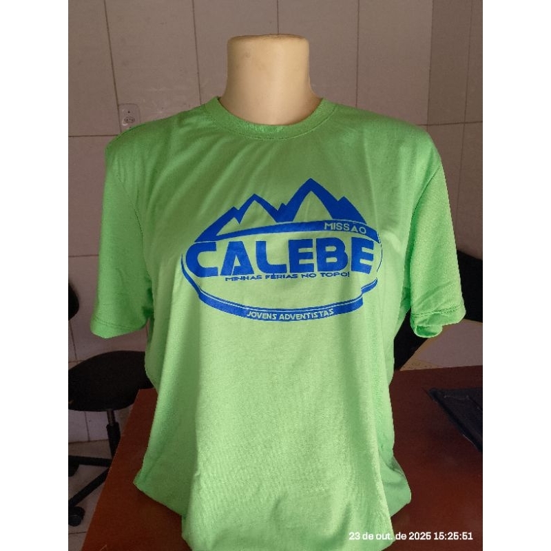 Camisa Missão Calebe 2026 em Oferta na Shopee