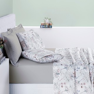 Jogo De Cama Cotton Select Percale 200 Fios 80% Algodão Lençol De Casal  04 Peças