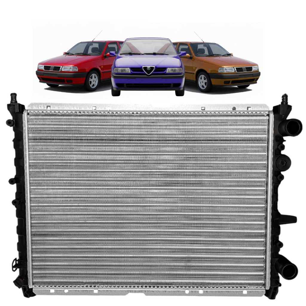 Radiador Fiat Tipo 1993 1994 1995 1996 1997 Motor 1.6 Sem Ar