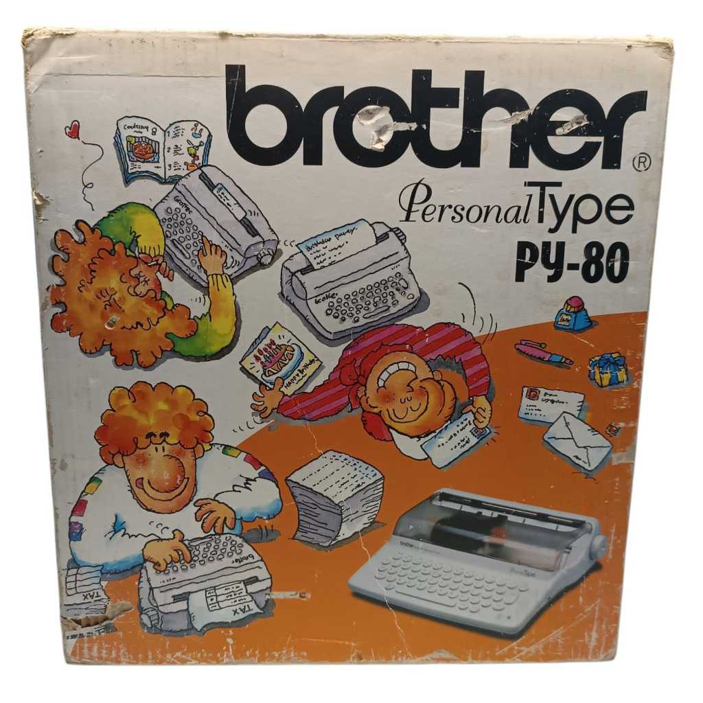 Maquina De Escrever Brother Personal Type Py-80 (Usado)