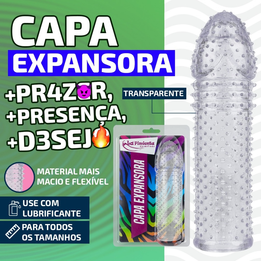 CAPA EXPANSORA — TRANSFORME SUA PERFORMANCE EM PURA POTÊNCIA em Oferta na Shopee