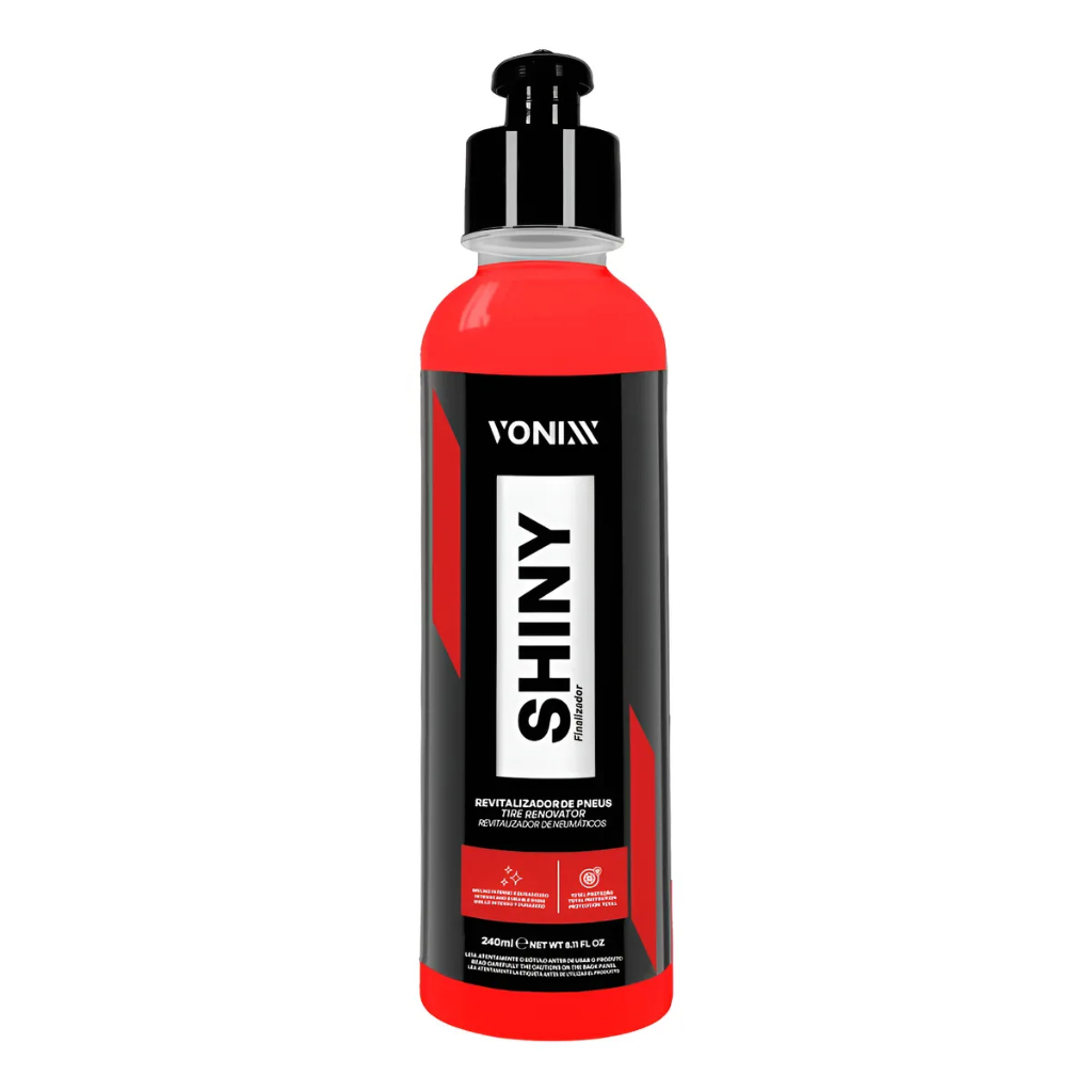 Imagem Vonixx Shiny 500ml Vonixx Pneu Pretinho Super Brilho E Proteção