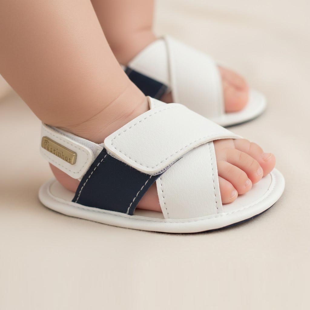 Sandália José de Bebê | Cores de Menino e Menina em Oferta na Shopee