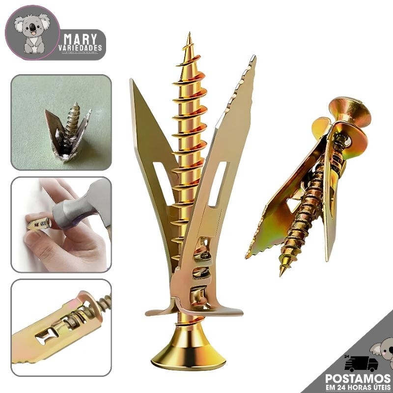 Bucha Metálica para Gesso: Onde Comprar | BuscaProdutos