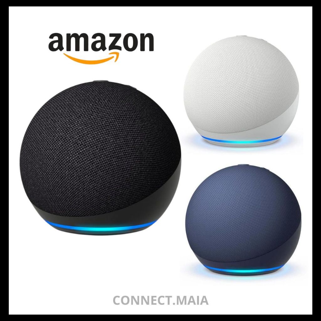 Assistente Virtual Alexa Echo Dot 5 Geração Alto Falante Original Envio Imediato em Oferta na Shopee