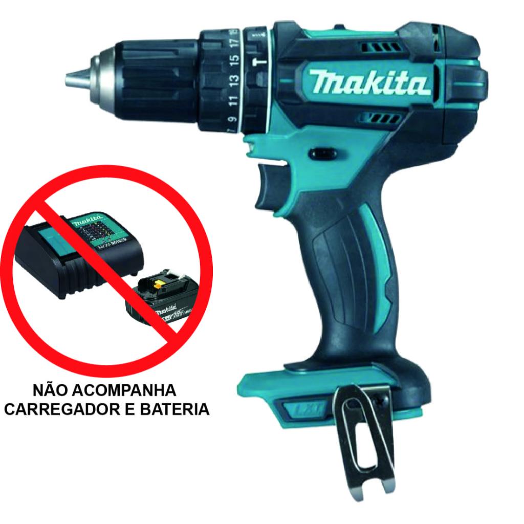 Parafusadeira Furadeira de Impacto Makita à Bateria 18V DHP482Z Parafusadeira à Bateria Makita