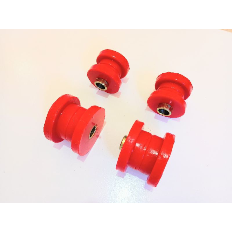 Kit Bucha Em Pu Agregado 4 peças Saveiro Parati Gol Quadro/Agregado G2/G3/G4 12mm Ap/Cht/At