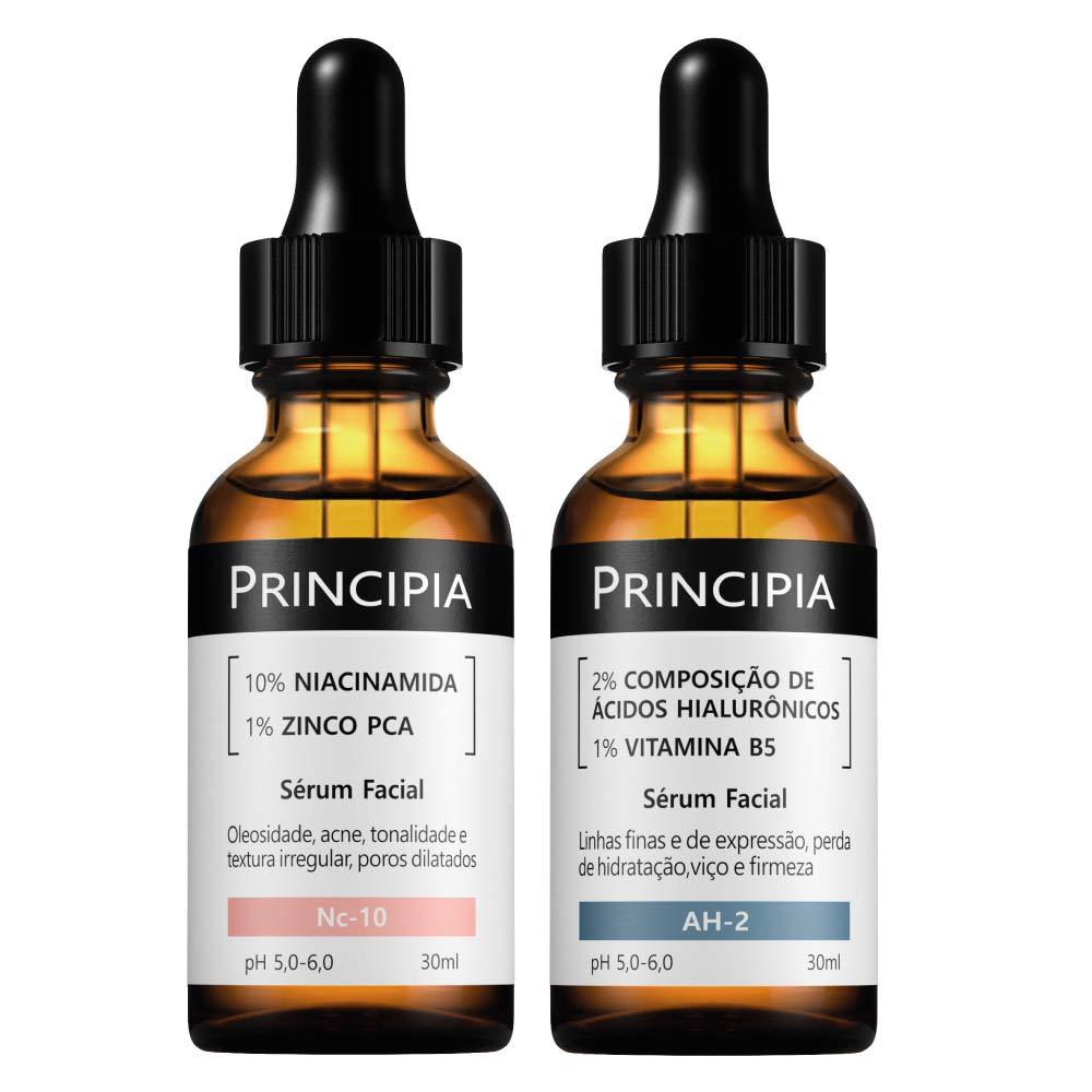 Principia Kit Pele Radiante - Séruns Niacinamida + Hialurônico em Oferta na Shopee