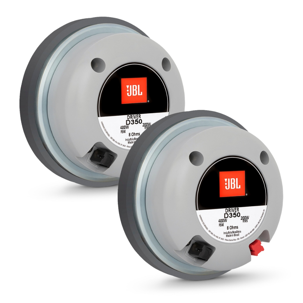 Kit 2 Driver JBL Selenium D350 Pancadao 200W RMS 8 OHMS D 350 Profissional em Oferta na Shopee