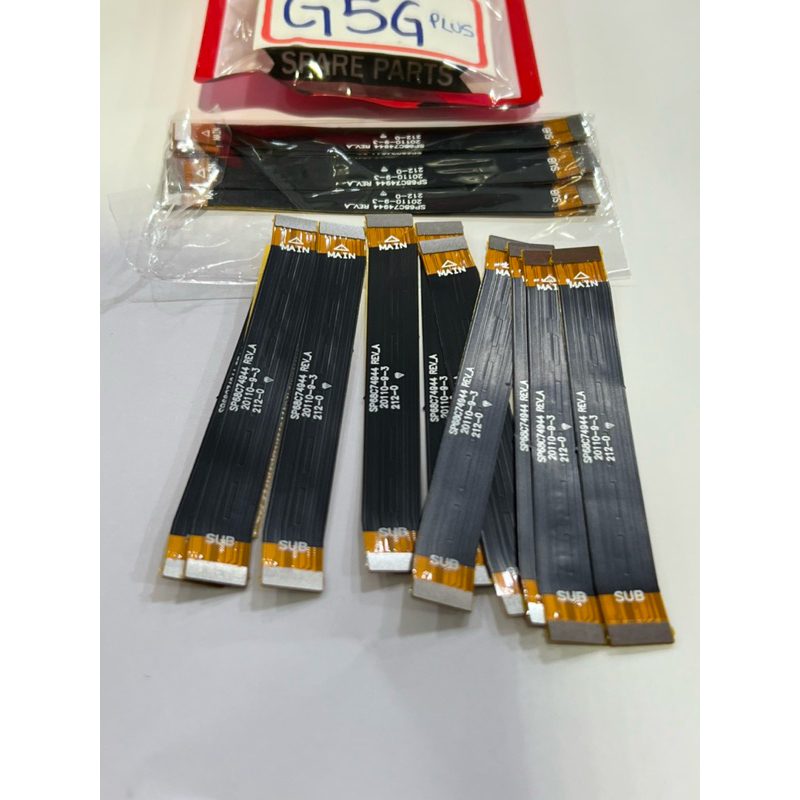Flex LCD Sub Placa Compatível Moto G5G Plus – Cabo Flat Principal | Peça Nova de Reposição