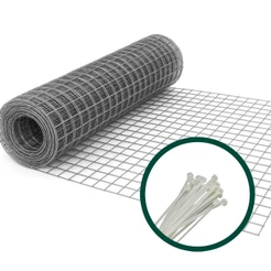 Tela Soldada Fachada Alvenaria 0,50mt X 15mt + Abraçadeira