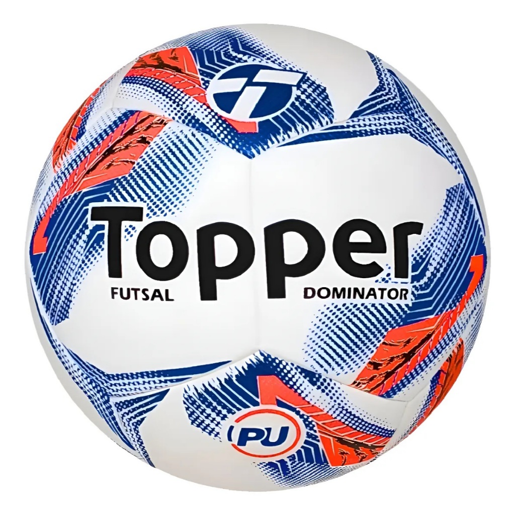 Bola Futsal Topper Dominator PU original macia e resistente