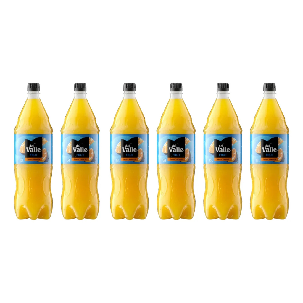 Suco Del Valle Frut Laranja Pet 1,5L 6Un em Oferta na Shopee