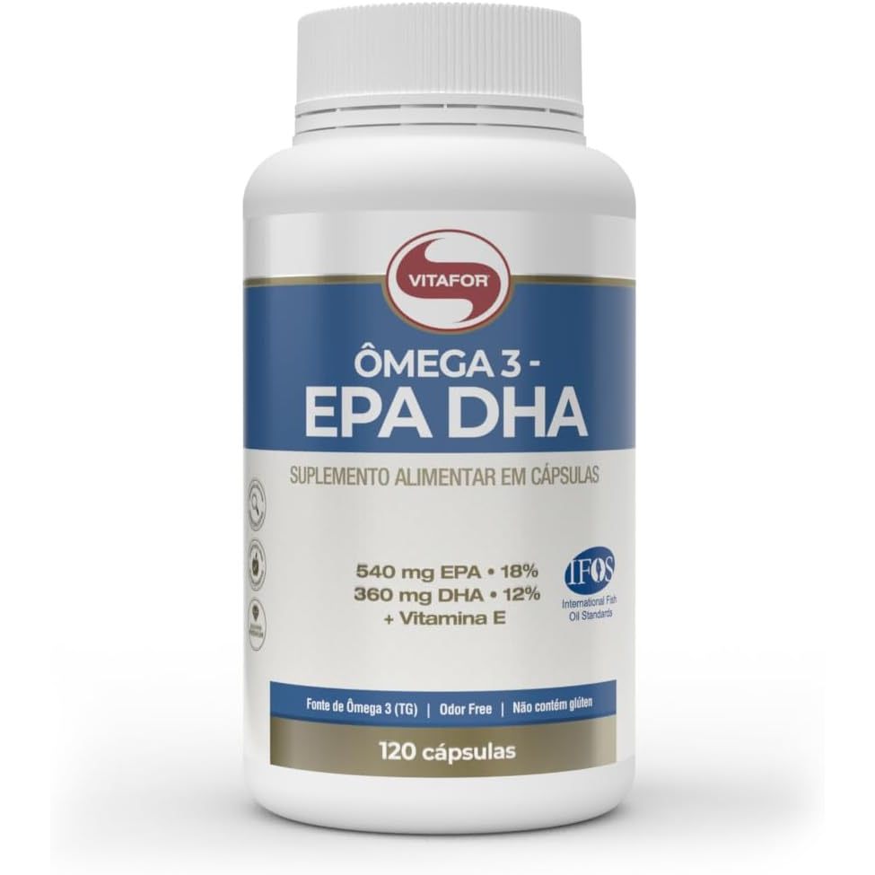 Ômega 3 EPA DHA 120caps - Vitafor