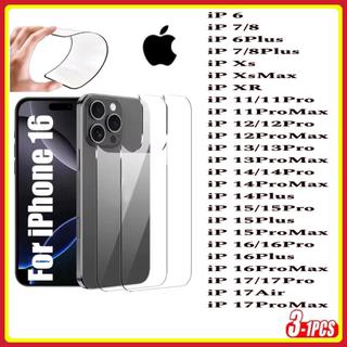 Película Traseira iPhone Cerâmica Hydrogel Flexível iPhone 6 7 8 X XR 11 12 13 14 15 16 1…