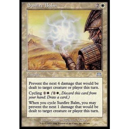 Bálsamo de Fogo Solar - Magic The Gathering
