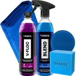 V-Floc 500ml Shampoo + Cera Blend Spray Vitrificadora Vonixx