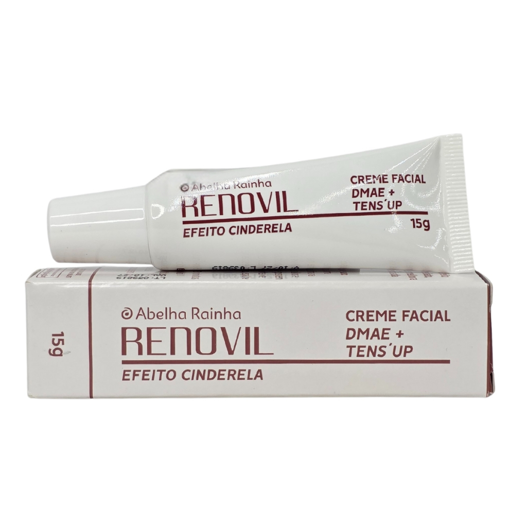 Efeito Cinderela com DMAE Tens'Up Renovil Abelha Rainha 15g em Oferta na Shopee