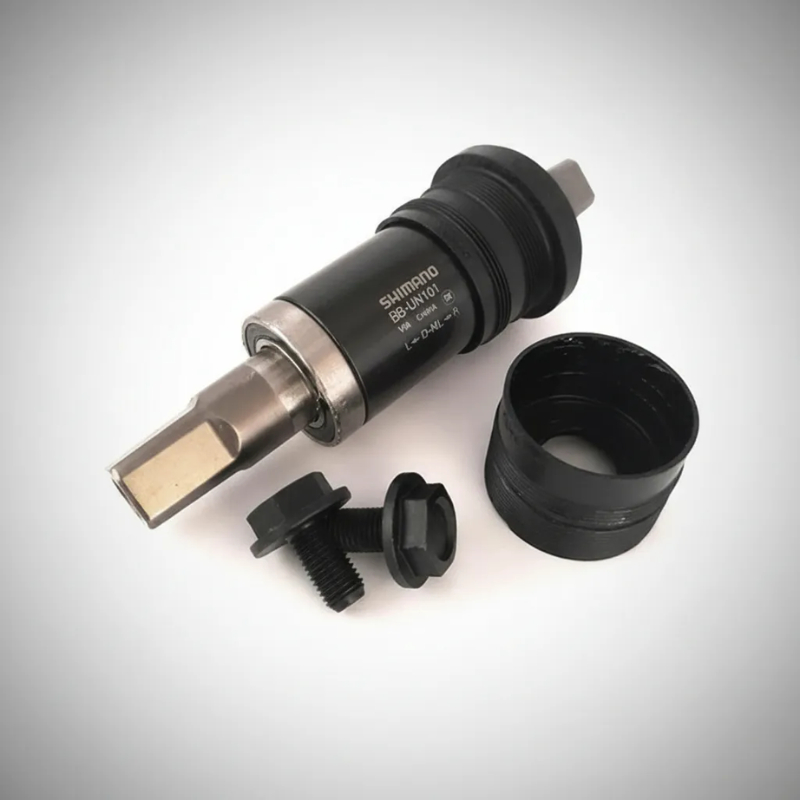 MOVIMENTO CENTRAL SHIMANO BB-UN101 34.7MM 68X122,5MM ROLAMENTO SELADO C/PARAFUSO - PONTA QUADRADA em Oferta na Shopee