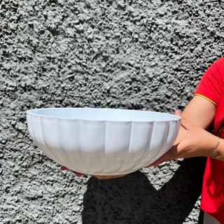 Vaso bacia decorativo para planta estilo moranga 34x15 em Oferta na Shopee