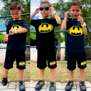 CONJUNTO DE VERÃO INFANTIL JUVENIL E INVERNO MENINO HOMEM ARANHA SONIC MICKEY BATMAN HULK - 2 a 14 ANOS CAMPANHA em Oferta na Shopee