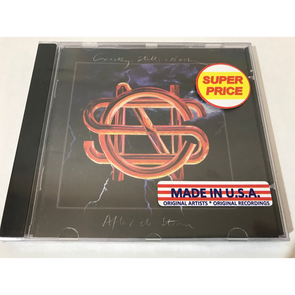 Crosby Stills & Nash - After The Storm CD IMPORTADO U.S.A Novo Lacrado Fabrica C/ LETRAS