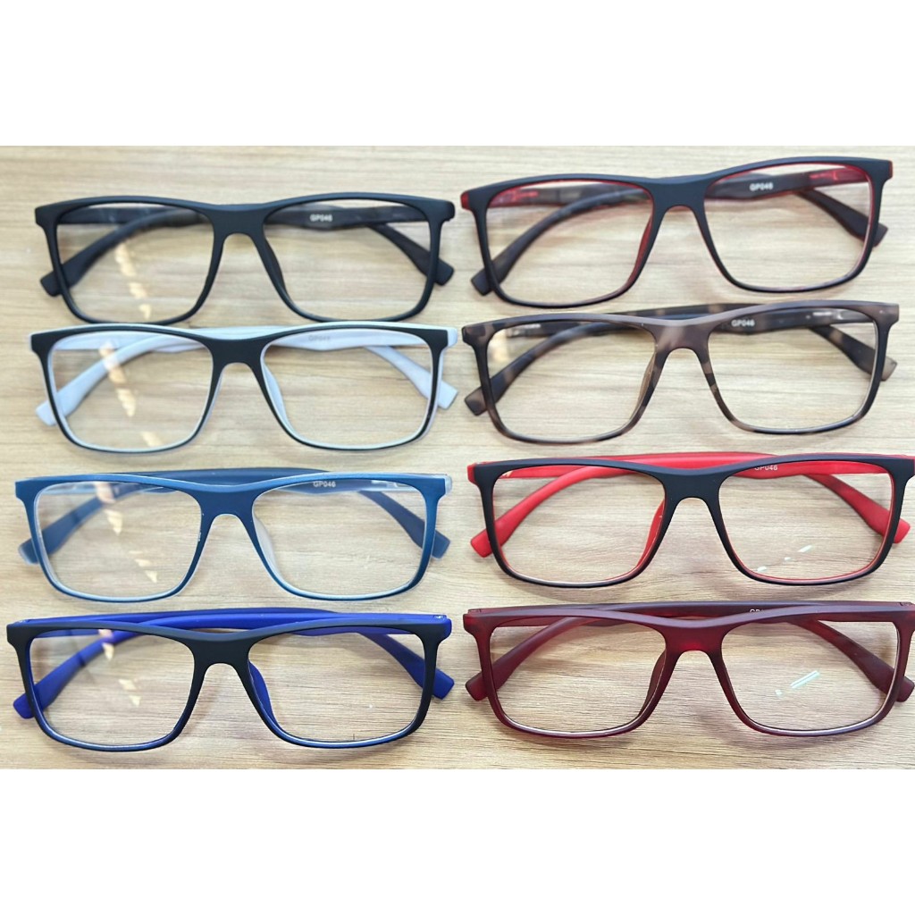 Kit 3 Óculos Leitura Grau Perto Emborrachado Lentes Descanso Leitura Presbiopia  Masculino Feminino