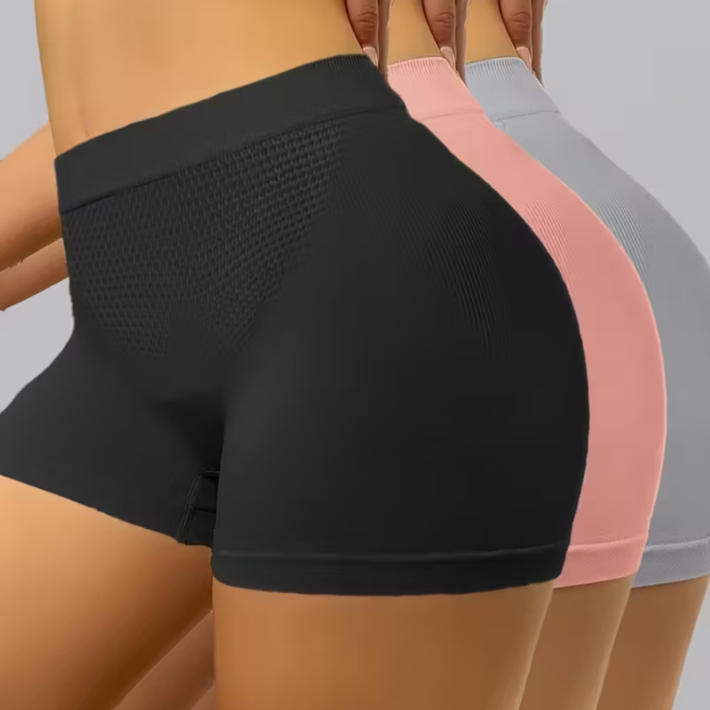 Kit 3 Calcinha Box em Microfibra Cueca feminina– Shortinho Confortável, Respirável em Oferta na Shopee