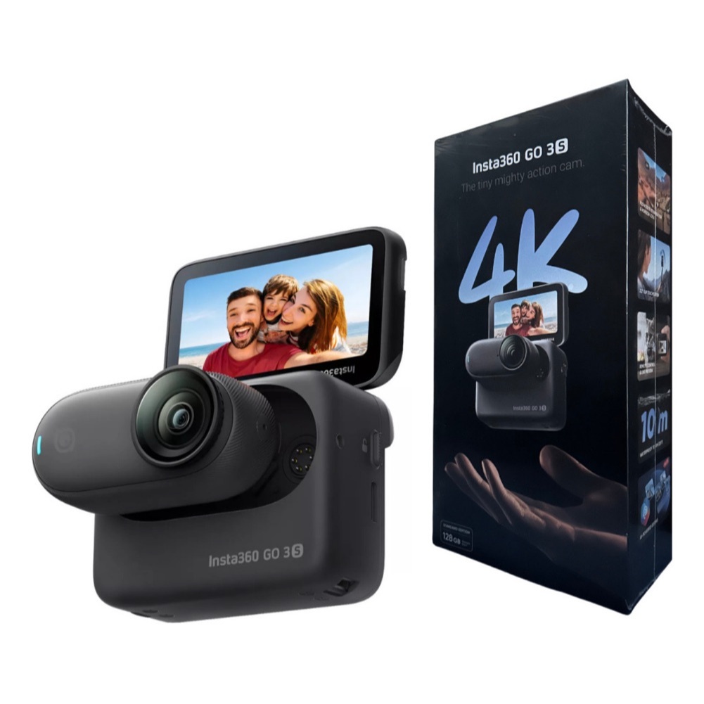Insta360 - GO 3S (128GB) Action Camera - Black