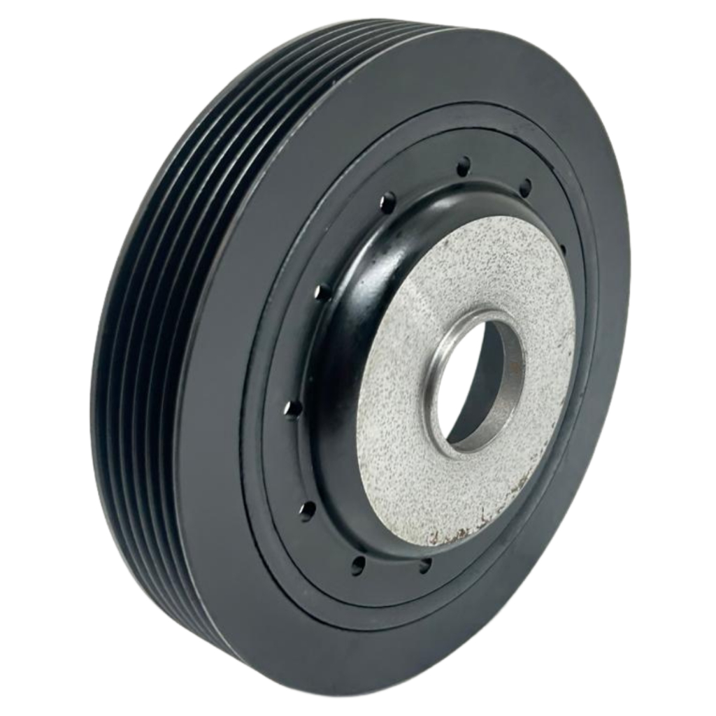 POLIA DO VIRABREQUIM RENAULT CLIO KANGOO MEGANE SYMBOL 1.6 16V K4M FLEX  / GASOLINA
