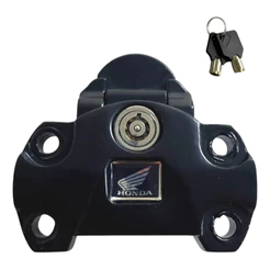 Trava Miolo Antifurto EGK Titan 150/160-Preta Com o Novo Sistema Anti Ruido +Brinde