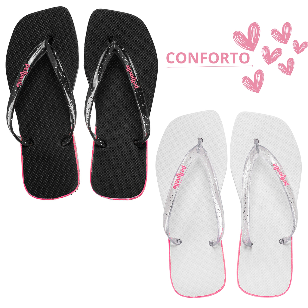 Kit Chinelos Femininos Traserinha Simples Leve Confortável em Oferta na Shopee