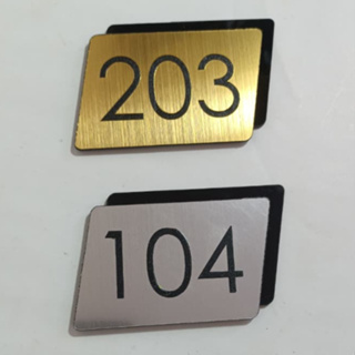 Placa Número Acrílico Apartamento Porta Números Escritório Loja em Oferta na Shopee