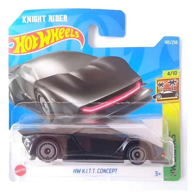 Hot Wheels - Hw K.i.t.t. Concept - Knight Rider Super Mauina Preto