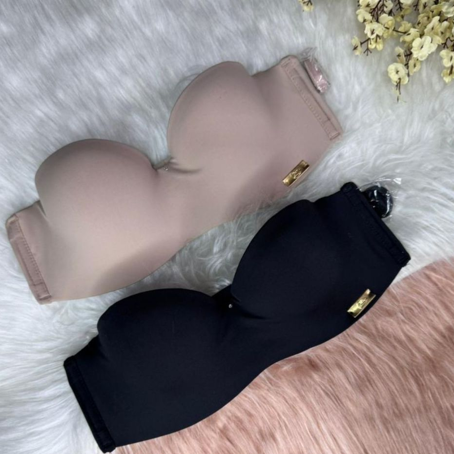 Kit 2 Sutiã Tomara que Caia Alta Sustentação com Bojo e Alças Removíveis em Oferta na Shopee