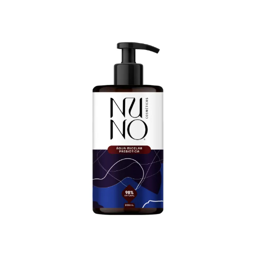 Água Micelar Prebiótica Natural 98% Naturalidade 200ml - Nuno