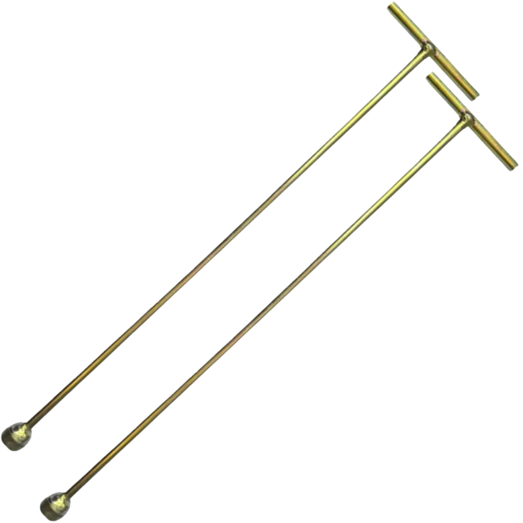 Kit 2 Chave T 10mm Longa 62cm Para Remover Agitador Lavadora Eletrolux