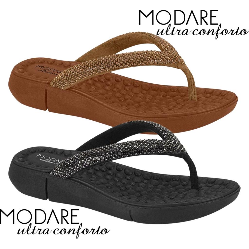 Tamanco Feminino Modare Casual Moderno Sofisticado Palmilha Reflex Sense Massageadora Original