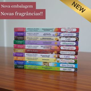 Kit Incenso Sortidos Natural | SPECIAL BLEND | Nova embalagem | Hindus - ESCOLHA SEU KIT em Oferta na Shopee