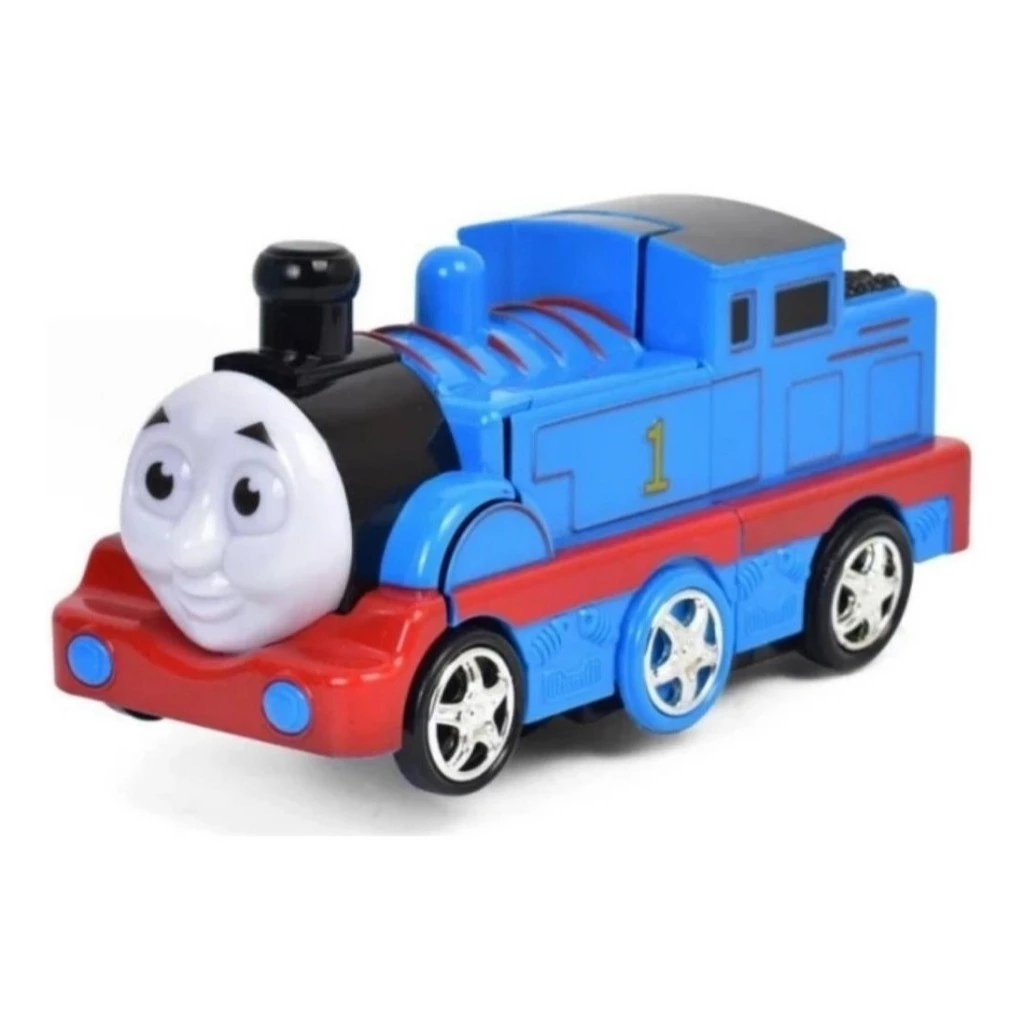 Brinquedo Trem Thomas Transformers 2 Em 1 Trenzinho Musical Com Som E Luzes Tomas