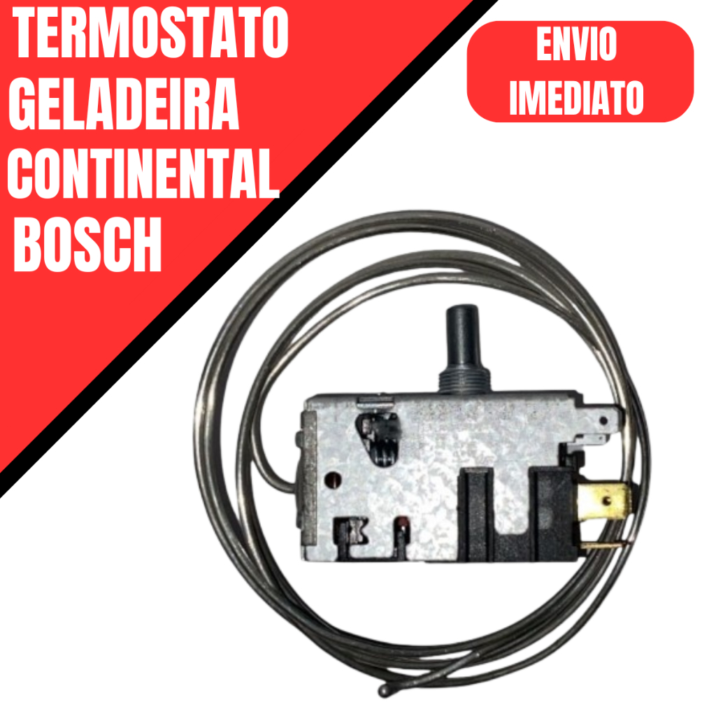 Termostato geladeira Continental Bosch Rb35 Ksv36