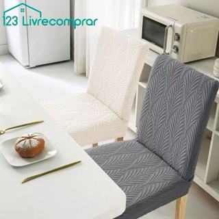 KIT2/4/6PS Capa de Cadeira Elastica Lavavel Decorativa para Sala de Jantar Protecao e Ajuste Universal em Oferta na Shopee